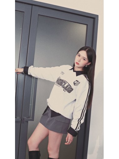 CHIOS CLUB - Oversized Cotton Sweatshirt FW2410